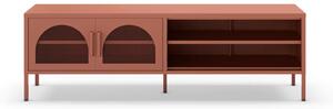 MUZZA TV stolík orid 160 x 50 cm terakota