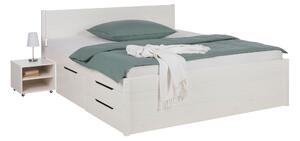 POSTEĽ S ÚLOŽNÝM PRIESTOROM, 180/200 cm, biela Zandiara - Online Only spálne, Online Only
