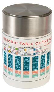 Krémová/v striebornej farbe termoska na jedlo/detská 450 ml Periodic Table – Rex London