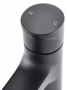 Cerano Elara, umývadlová stojanková batéria h-170, čierna matná, CER-CER-423526