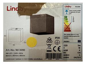 Lindby Lindby - LED Nástenné svietidlo QUASO LED/4W/230V LW0540 + záruka 3 roky zadarmo