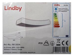 Lindby Lindby - Nástenné svietidlo LEANDER 2xG9/20W/230V LW0581 + záruka 3 roky zadarmo