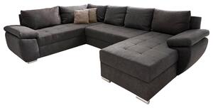 SEDACIA SÚPRAVA, textil, hnedá P & B - Sedačky, Online Only