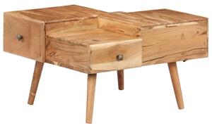 Konferenčný stolík 70x60x42 cm masívne akáciové drevo