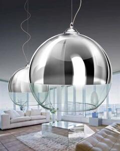 Industriálny luster Silver Ball 18