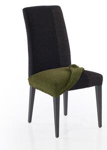 Super strečové poťahy NIAGARA zelená stoličky 2 ks (40 x 40 cm)
