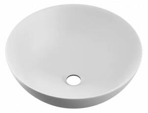 Excellent Luqa umývadlo 40x40 cm okrúhly pultové umývadlo biela CEAC.6401.400.WHM