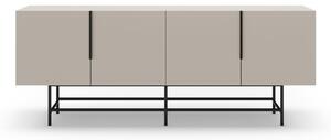 MUZZA Komoda EDZIO 200 x 78 cm krémová