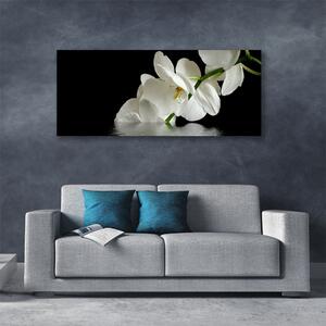 Obraz Canvas Orchidea vo vode kvety 125x50 cm