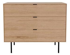 MUZZA Komoda KAYU 100 x 40 cm prírodná