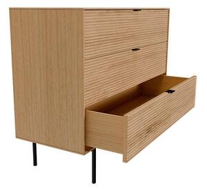 MUZZA Komoda KAYU 100 x 40 cm prírodná