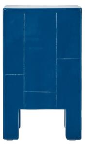 MUZZA Odkladací stolík BIRU 50 x 30 cm modrý