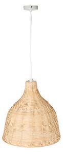 MUZZA Závesná lampa TEBE Ø 25 cm prírodná