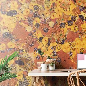 Samolepiaca tapeta abstrakcia inšpirovaná G. Klimtom