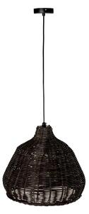 MUZZA Závesná lampa RASER Ø 30 cm čierna