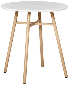 JEDÁLENSKÝ STÔL, biela, farba duba, 70/70/75 cm Carryhome - Stoly