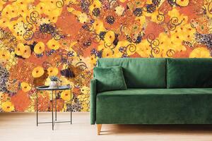 Samolepiaca tapeta abstrakcia inšpirovaná G. Klimtom