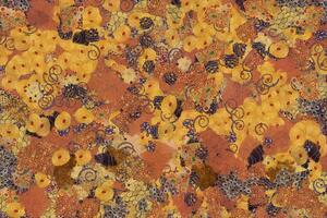 Tapeta abstrakcia inšpirovaná G. Klimtom