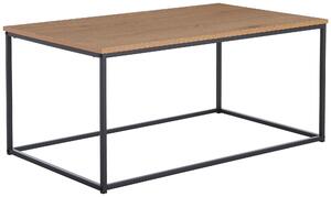 KONFERENČNÝ STOLÍK, čierna, farba duba, kov, kompozitné drevo, 100/60/45 cm MID.YOU - Stolíky do obývačky, Online Only