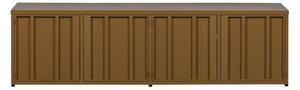 MUZZA TV stolík VELEL 160 x 44 cm horčicový