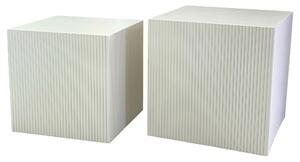SADA KONFERENČNÝCH STOLÍKOV, kašmírová, kompozitné drevo, 45/40/45/40/45/40 cm Xora - Stolíky do obývačky, Online Only
