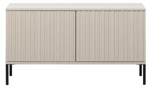 MUZZA TV stolík GRAVURE 100 x 56 cm béžový
