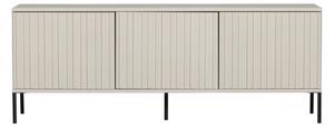 MUZZA TV stolík GRAVURE 150 x 56 cm béžový