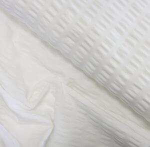 Brotex Bavlněné krepové povlečení 140x200 + 70x90 cm - UNI bílé
