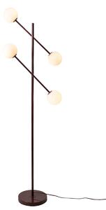MUZZA Stojacia lampa ROSENBORG 171 cm vínová