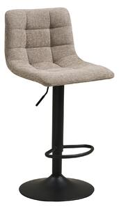 MUZZA Barová stolička DELFA 63 - 83 cm taupe