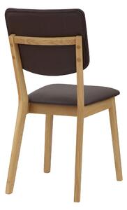 Jedálenská stolička Tallin hnedá