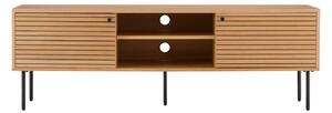 MUZZA TV stolík OSAKA 150 x 40 cm prírodný