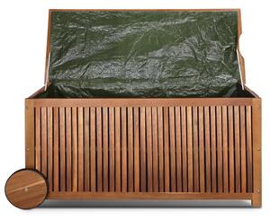 Drevený úložný box - agát - 117 cm