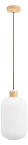 MUZZA Stropná lampa GILORA ø 20 cm biela