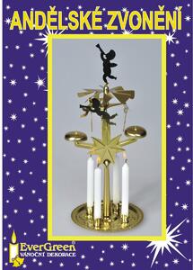 Anjelské zvonenie zlatá, 30 cm