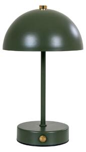 MUZZA Nabíjacia stolná LED lampa VENAM zelená