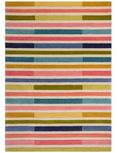 Flair Rugs koberce Ručne všívaný kusový koberec Illusion Piano Pink/Multi - 120x170 cm