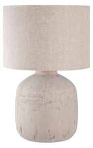 MUZZA Stolná lampa BILBO krémová