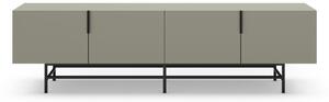 MUZZA TV stolík EDZIO 200 x 55 cm zelený