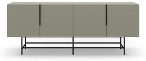 MUZZA Komoda EDZIO 200 x 78 cm zelená