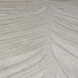 Flair Rugs koberce Kusový koberec Solace Lino Leaf Grey - 160x230 cm