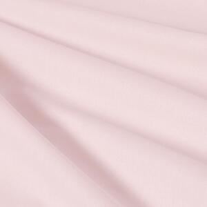 Goldea oválny obrus 100% bavlnené plátno - púdrovo ružový 120 x 180 cm