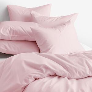 Goldea bavlnené posteľné obliečky - púdrovo ružové 150 x 200 a 50 x 60 cm