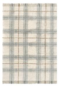 MUZZA Prateľný koberec Playkita 90 x 120 cm vintage krémovo-modrý