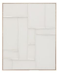 MUZZA Obraz Silk 80 x 100 cm bielosivý