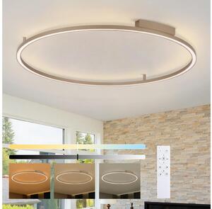 Brilagi - LED stmievateľné svietidlo PORTOFINO LED/85W/230V pr. 120 cm béžové + s diaľkovým ovládačom