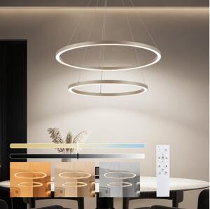 Brilagi - LED stmievateľný luster na lanku PORTOFINO LED/98W/230V pr. 80 cm béžový + DO