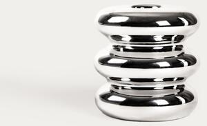 Svietnik SILVERI strieborný 789564