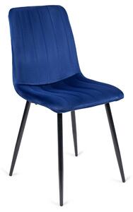 - Čalúnená jedálenská stolička IBIS FARBA: modrá