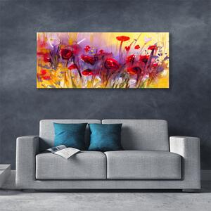 Obraz na plátne Kvety rastlina príroda umenie 125x50 cm